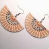 Henna Inspired Design Silver Fan