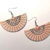 Henna Inspired Design Silver Fan