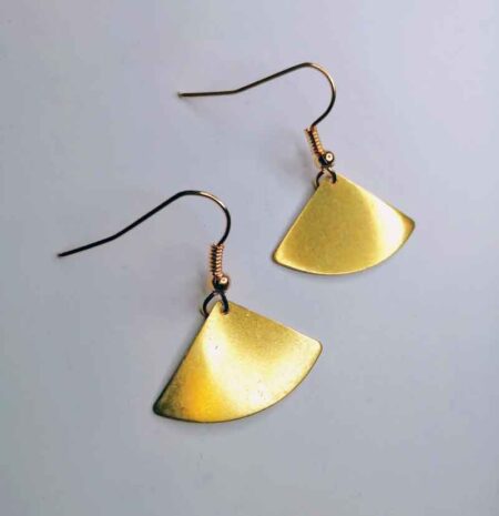 Smooth Fan Bell Earrings