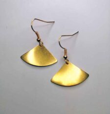 Smooth Fan Bell Earrings